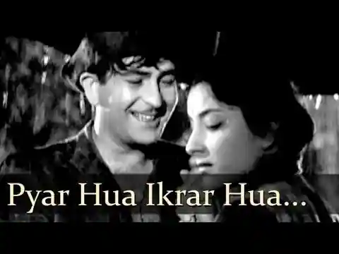 Pyar Hua Iqrar Hua Lyrics in Hindi