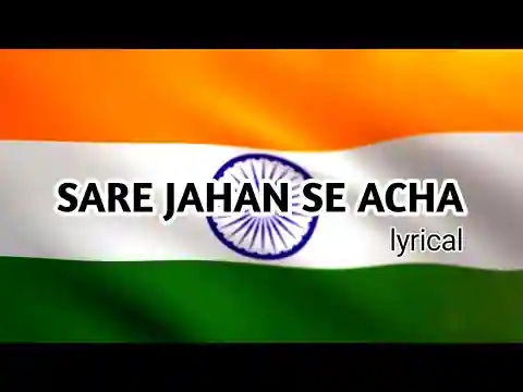 Sare Jahan Se Acha Lyrics in Hindi