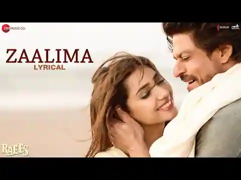 Zalima Lyrics In Hindi