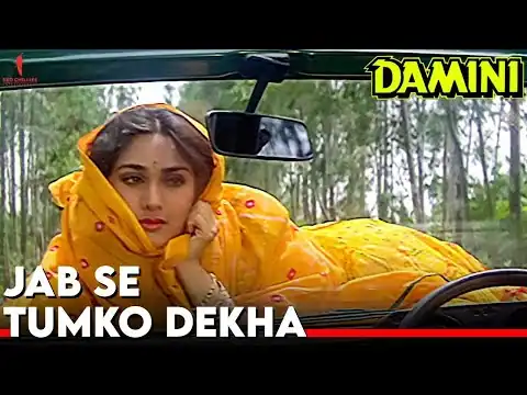 Jab Se Tumko Dekha Hai Sanam Lyrics In Hindi Damini Lightning (1993) Kumar Sanu, Sadhana Sargam