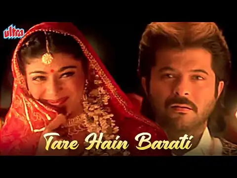Tare Hai Barati Lyrics In Hindi Virasat (1997) Jaspinder Narula, Kumar Sanu