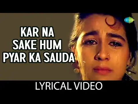 Kar Na Sake Hum Pyar Ka Sauda Lyrics In Hindi | Kal Ki Awaz (1992) Asha Bhosle, Kumar Sanu | 90s Songs