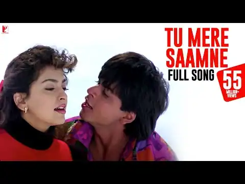 Tu Mere Samne Lyrics In Hindi | Darr (1993) Udit Narayan, Lata Mangeshkar | 90s Songs