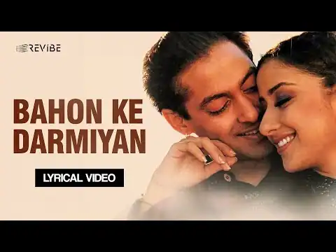 Bahon Ke Darmiyan Lyrics In Hindi - Khamoshi The Musical (1996) Alka Yagnik, Hariharan