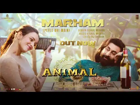 Marham Lyrics in Hindi, Animal (2023) Singer, Vishal Mishra